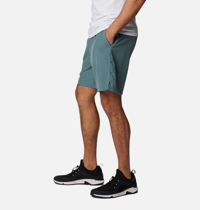 Columbia Alpine Chill Zero Men's Shorts Blue | HFXOJC-327