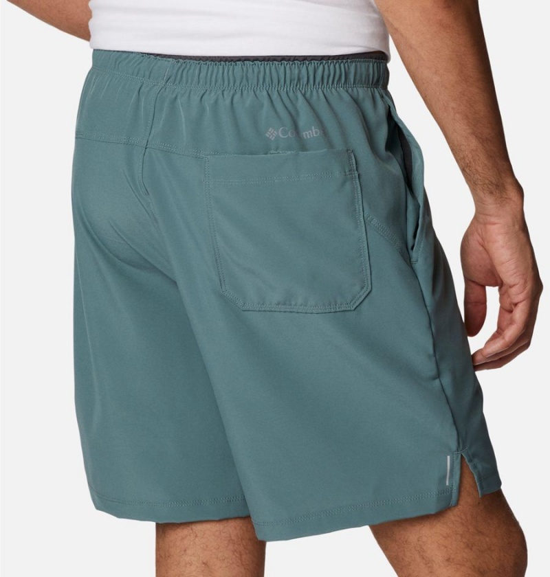 Columbia Alpine Chill Zero Men's Shorts Blue | HFXOJC-327
