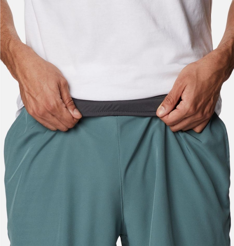 Columbia Alpine Chill Zero Men's Shorts Blue | HFXOJC-327