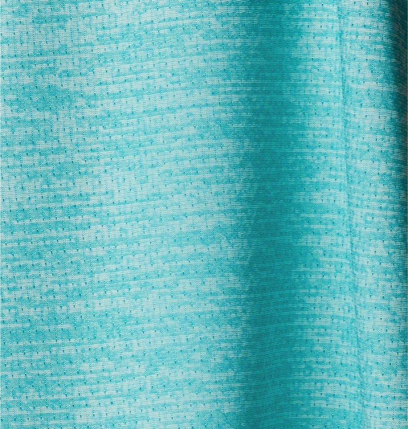 Columbia Alpine Chill Zero Short Sleeve Crew Men's T-Shirt Turquoise | VNKHCP-840