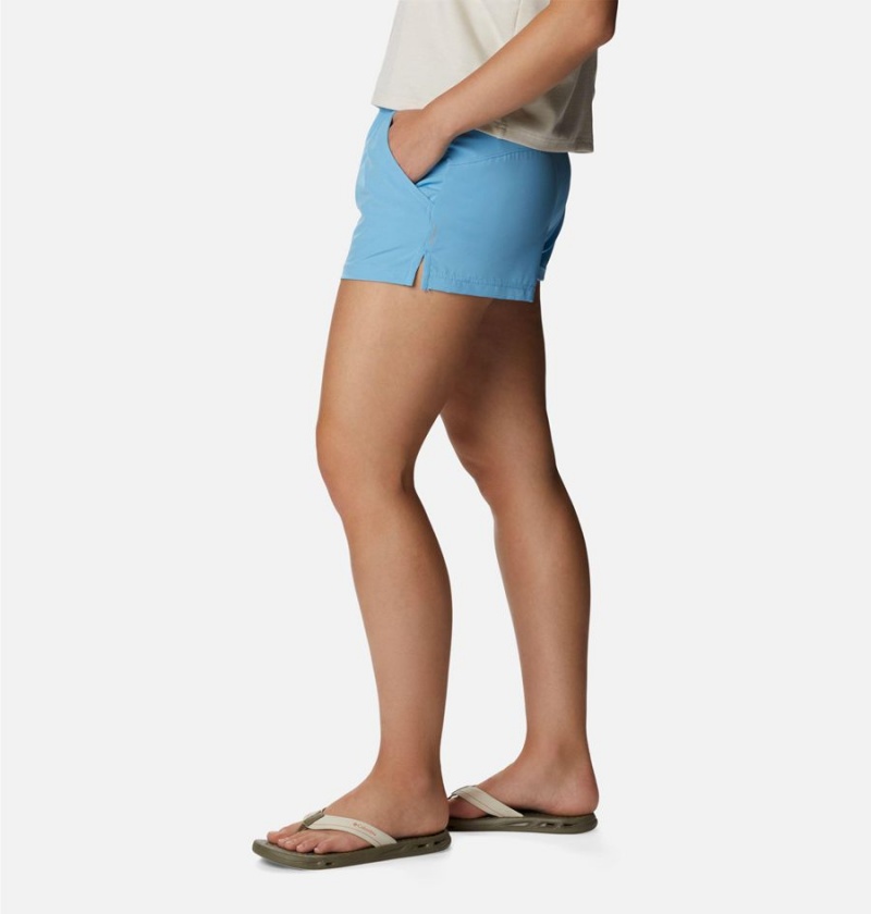 Columbia Alpine Chill Zero Women's Shorts Blue | JFCOAY-159