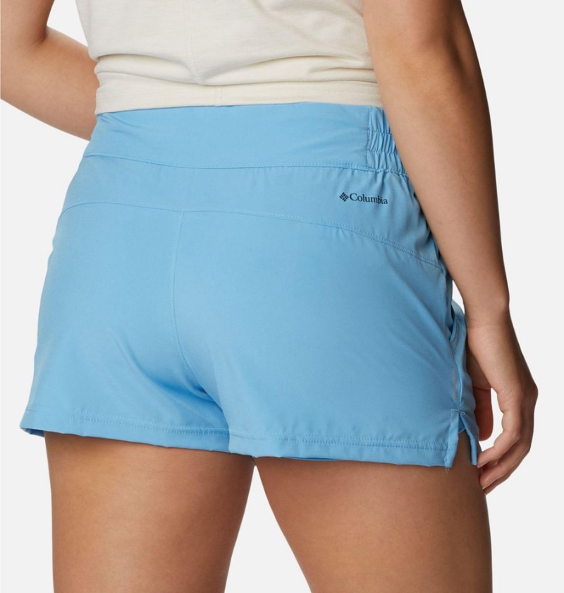 Columbia Alpine Chill Zero Women's Shorts Blue | JFCOAY-159