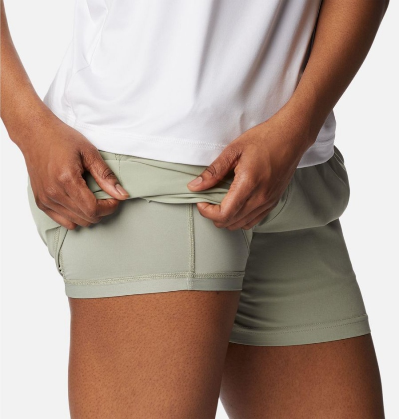 Columbia Alpine Chill Zero Women's Shorts Green | HPITBY-426