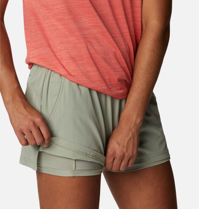 Columbia Alpine Chill Zero Women's Shorts Green | HPITBY-426