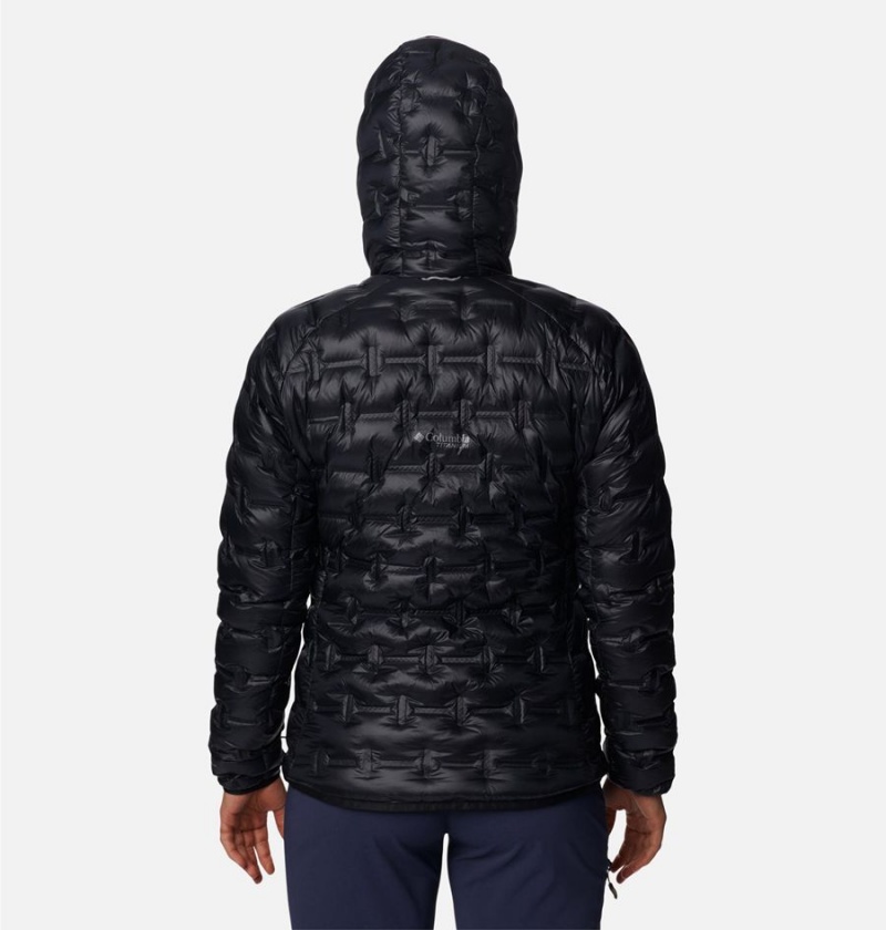 Columbia Alpine Crux II Hooded Women's Puffer Jacket Black | DXKLYS-725