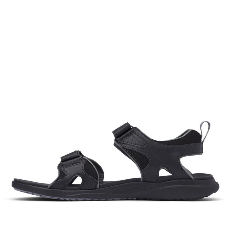 Columbia Ankle Strap Men's Sandals Black | YXKOSC-651