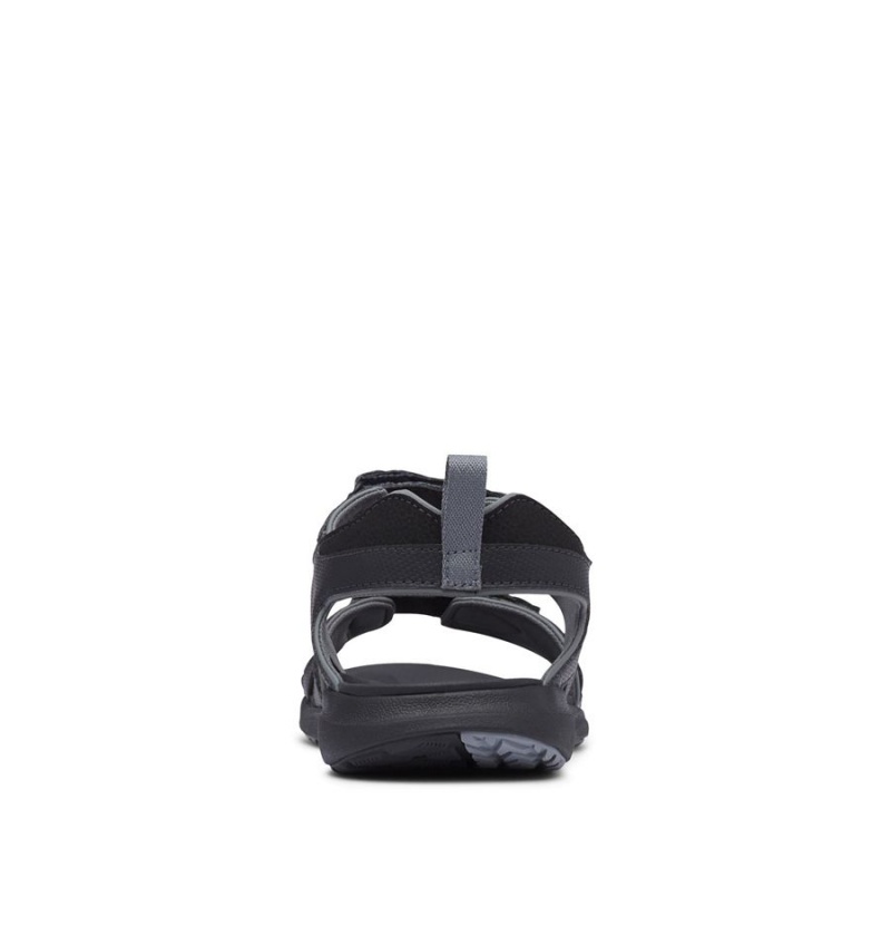 Columbia Ankle Strap Men's Sandals Black | YXKOSC-651