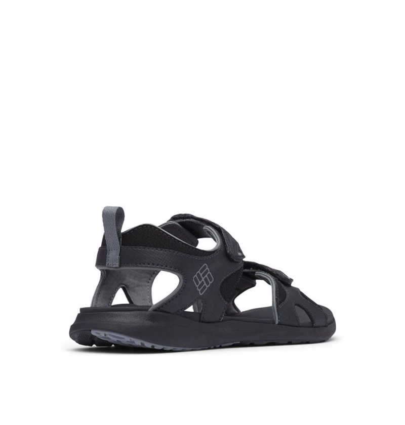 Columbia Ankle Strap Men's Sandals Black | YXKOSC-651