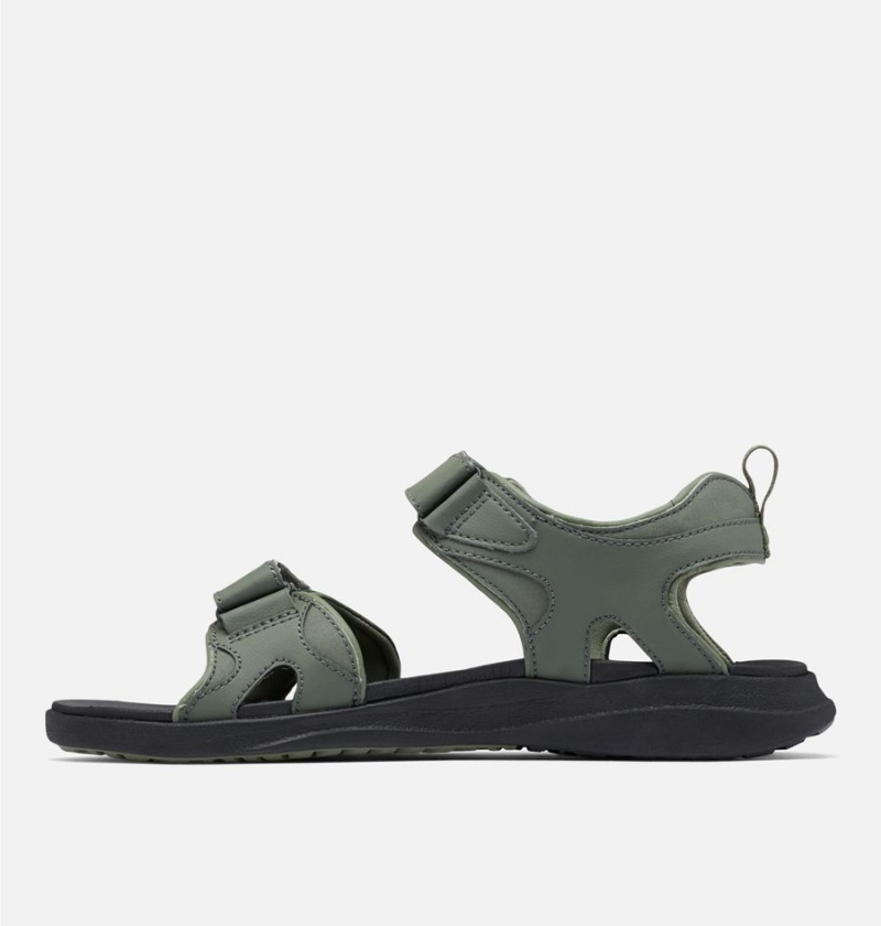 Columbia Ankle Strap Men's Sandals Olive | SHVCDZ-836