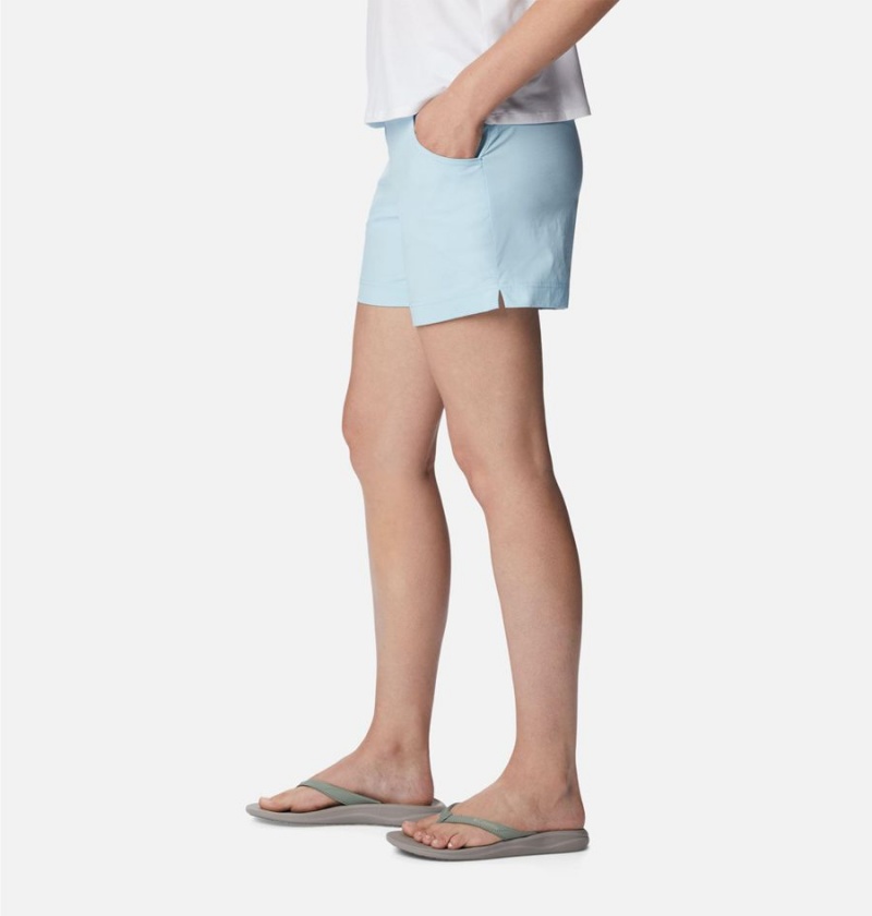Columbia Anytime Casual Women's Shorts Blue | MKXDRO-526
