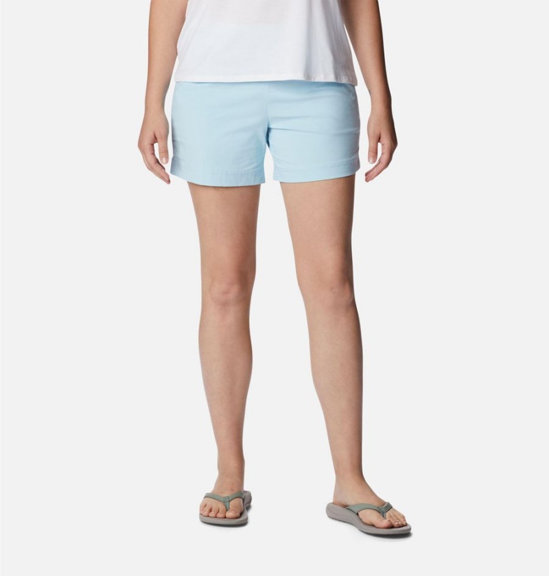Columbia Anytime Casual Women\'s Shorts Blue | MKXDRO-526