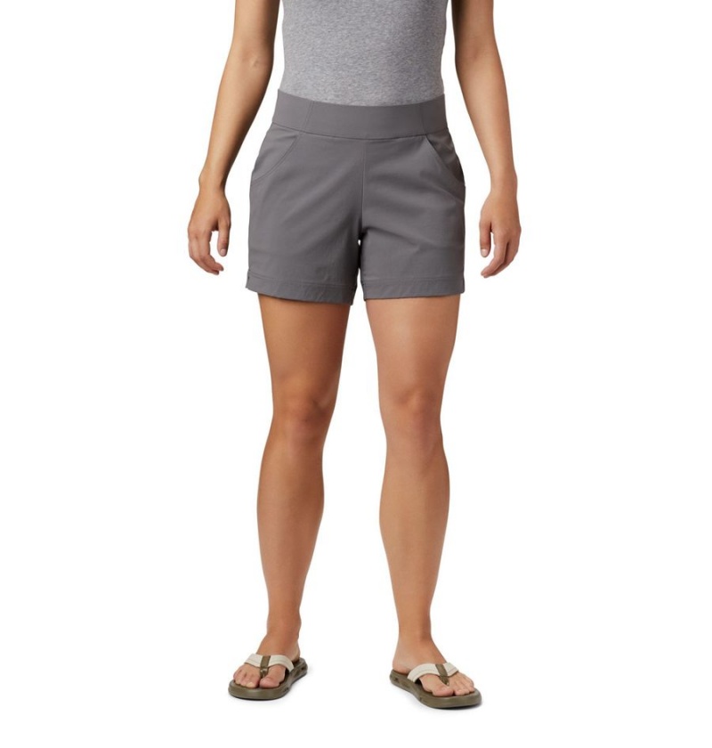 Columbia Anytime Casual Women\'s Shorts Grey | QHXZJU-531