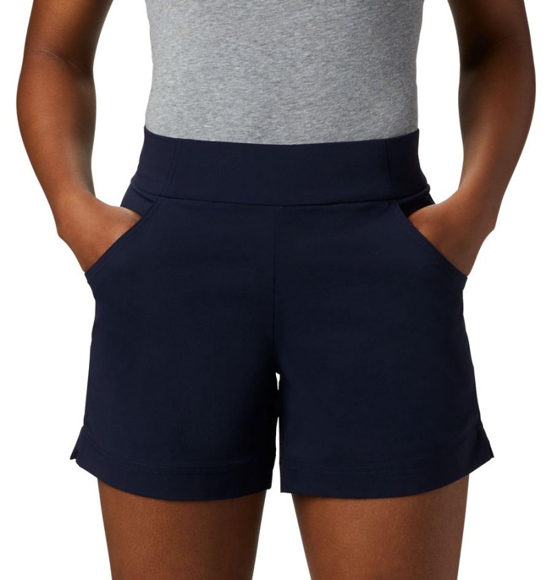 Columbia Anytime Casual Women's Shorts Navy | NHXLDI-651