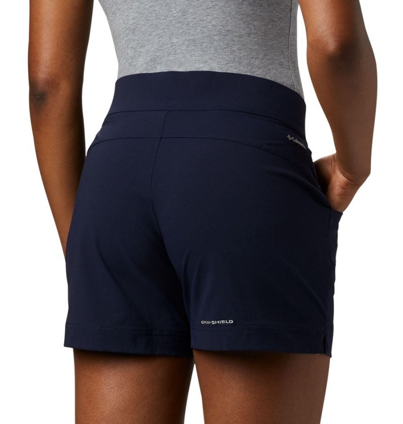 Columbia Anytime Casual Women's Shorts Navy | NHXLDI-651