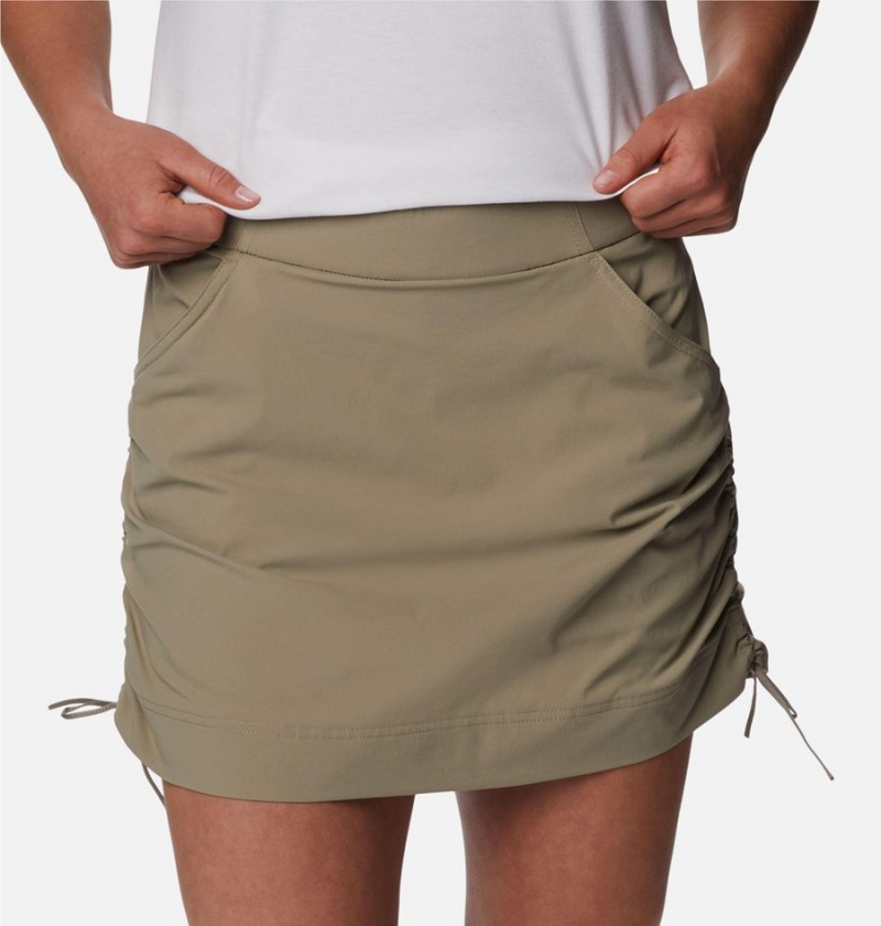Columbia Anytime Casual Women's Skirts Khaki | MEJBSQ-036