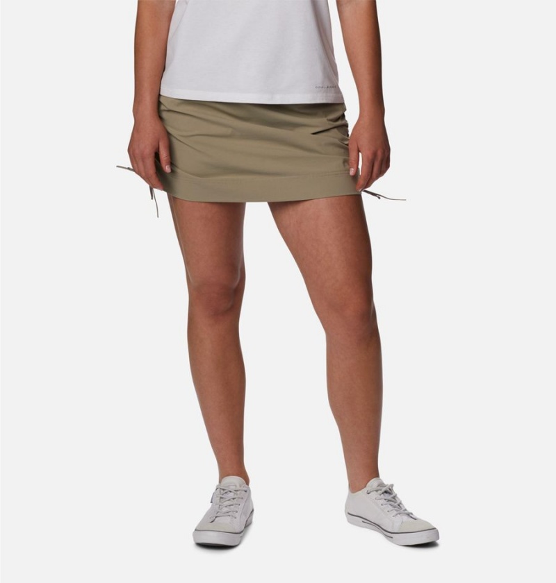 Columbia Anytime Casual Women\'s Skirts Khaki | MEJBSQ-036