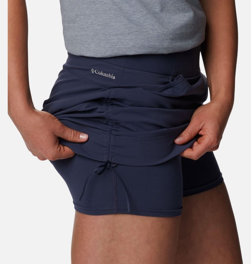 Columbia Anytime Casual Women's Skirts Navy | FWOZNM-065
