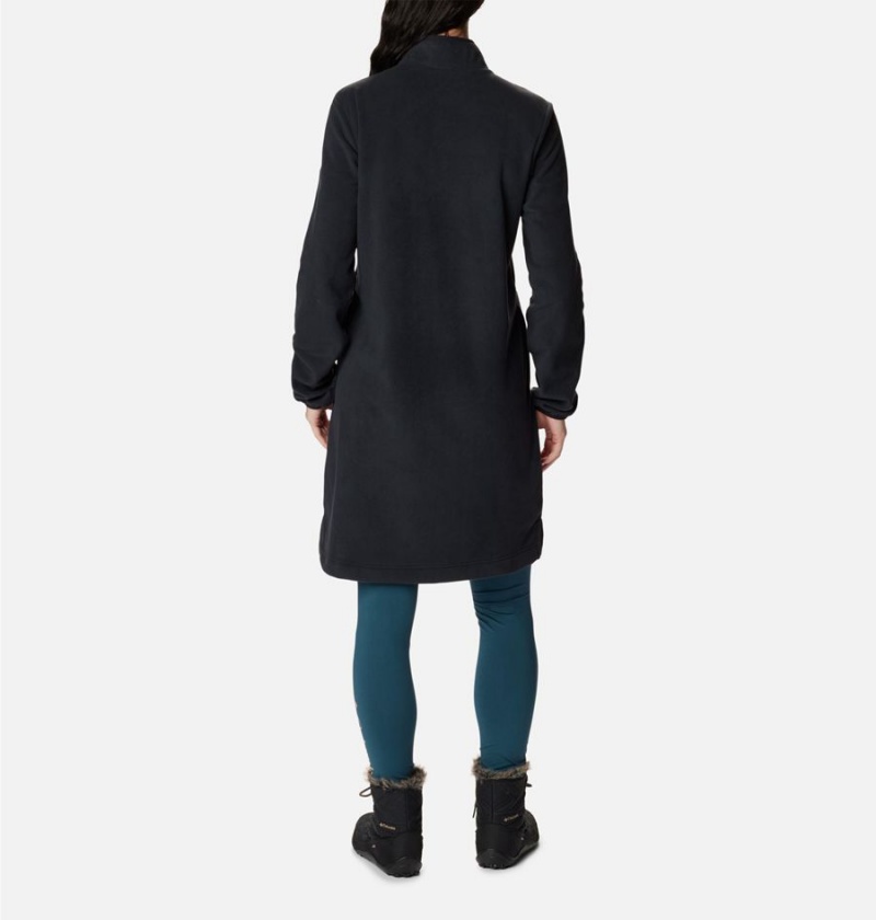 Columbia Anytime Fleece Women's Dress Black | WBKEZQ-495