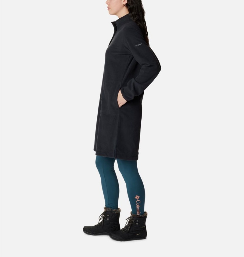 Columbia Anytime Fleece Women's Dress Black | WBKEZQ-495