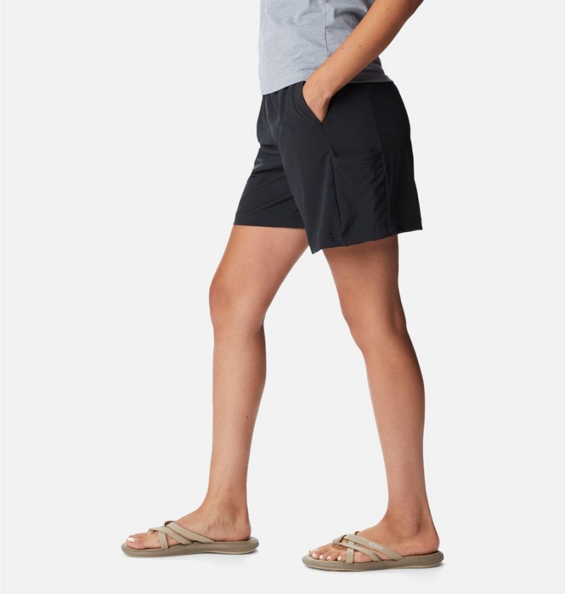 Columbia Anytime Flex Women's Shorts Black | GSTHYN-320