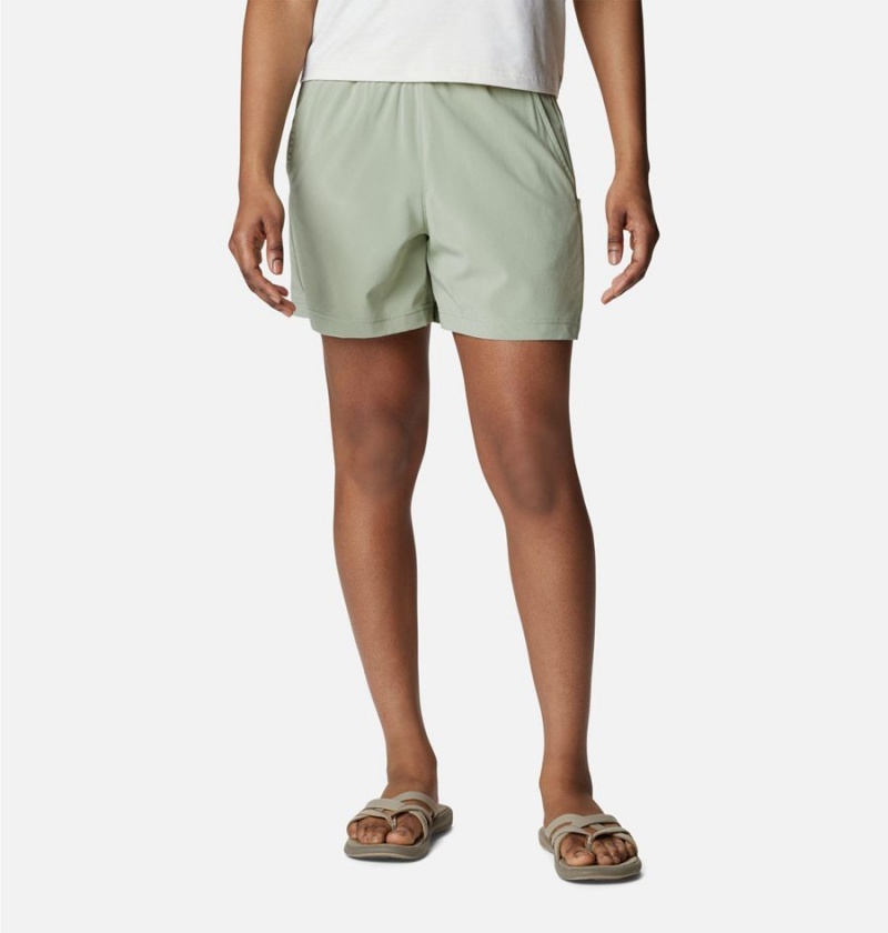 Columbia Anytime Flex Women\'s Shorts Green | KZXHDB-086
