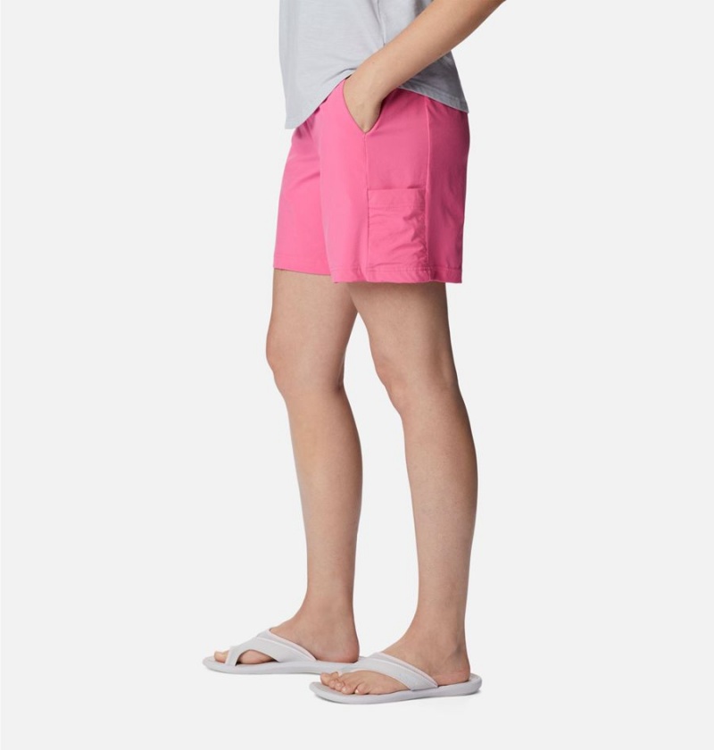 Columbia Anytime Flex Women's Shorts Pink | SHZTCF-870