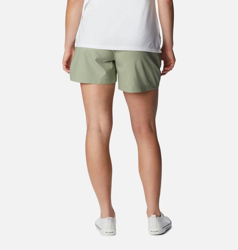 Columbia Anytime Lite Women's Shorts Green | ODKESU-759