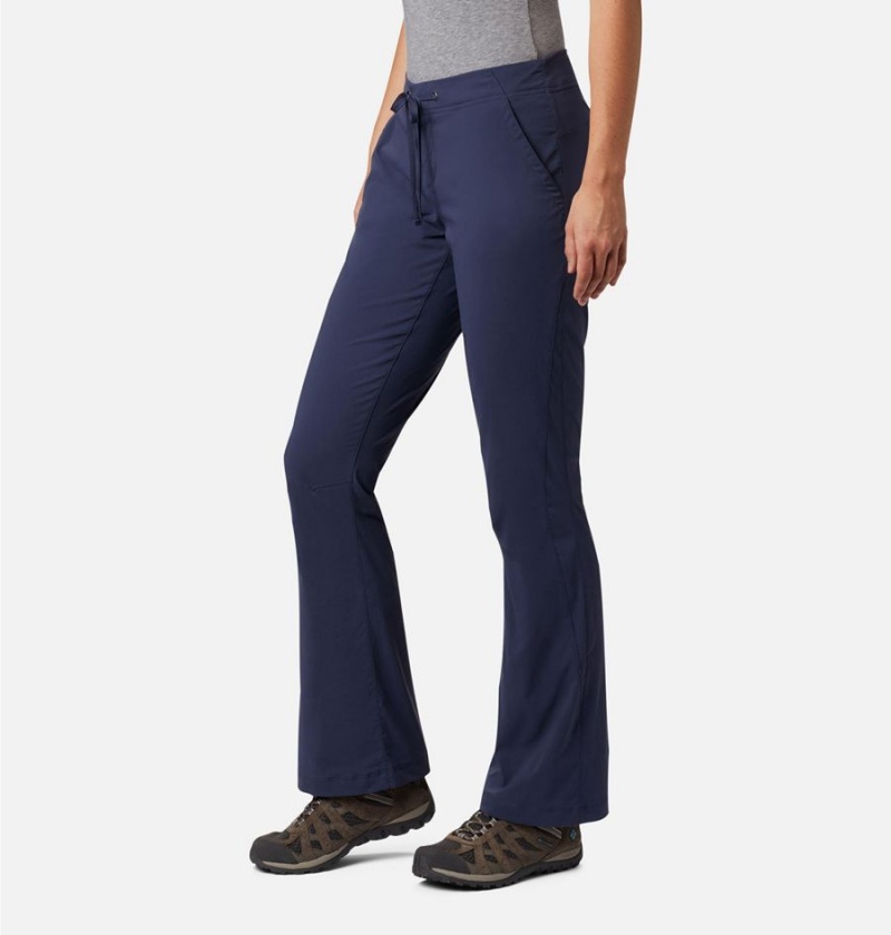 Columbia Anytime Outdoor Boot Cut Women's Pants Navy | DFVLGZ-207