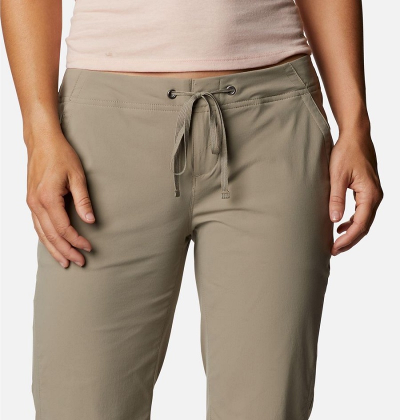 Columbia Anytime Outdoor Long Women's Shorts Khaki | SFPLDZ-592