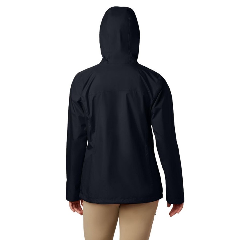 Columbia Arcadia II Women's Rain Jacket Black | HREOZI-872