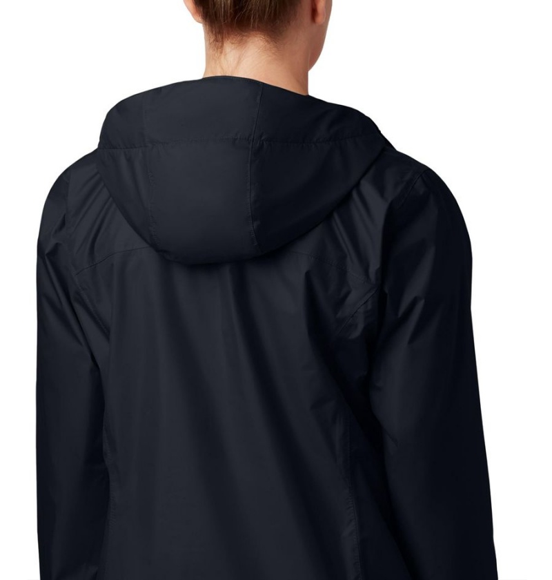 Columbia Arcadia II Women's Rain Jacket Black | HREOZI-872