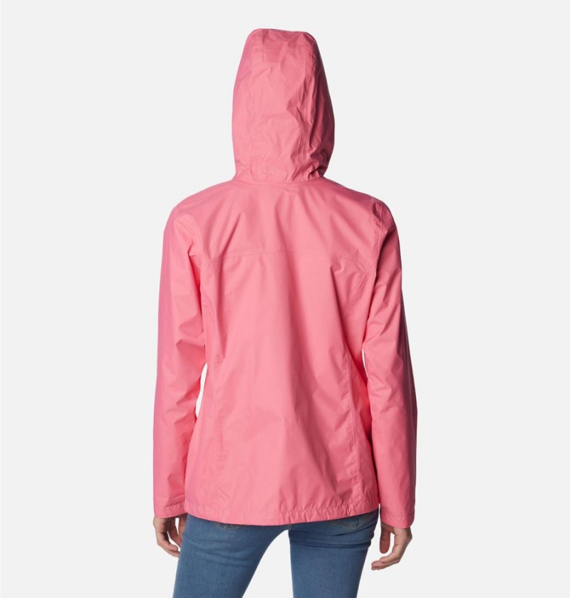 Columbia Arcadia II Women's Rain Jacket Pink | LQIGCR-401
