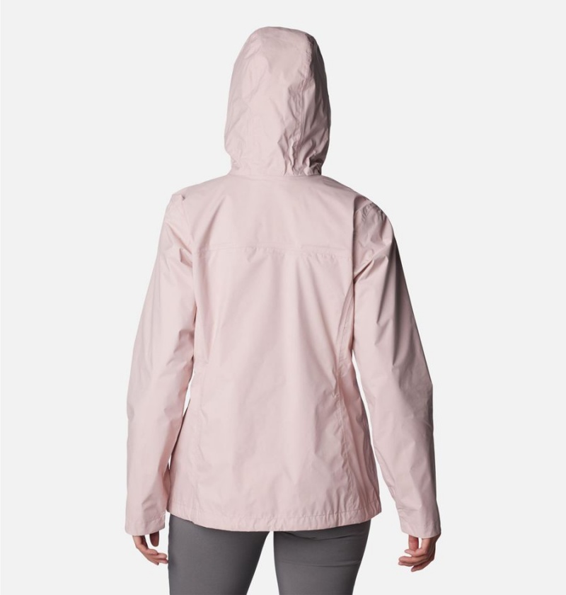 Columbia Arcadia II Women's Rain Jacket Pink | KDNRFU-468