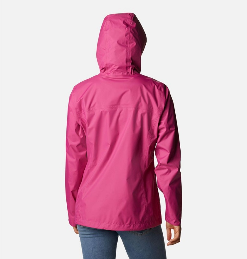Columbia Arcadia II Women's Rain Jacket Purple | VSNRZJ-972