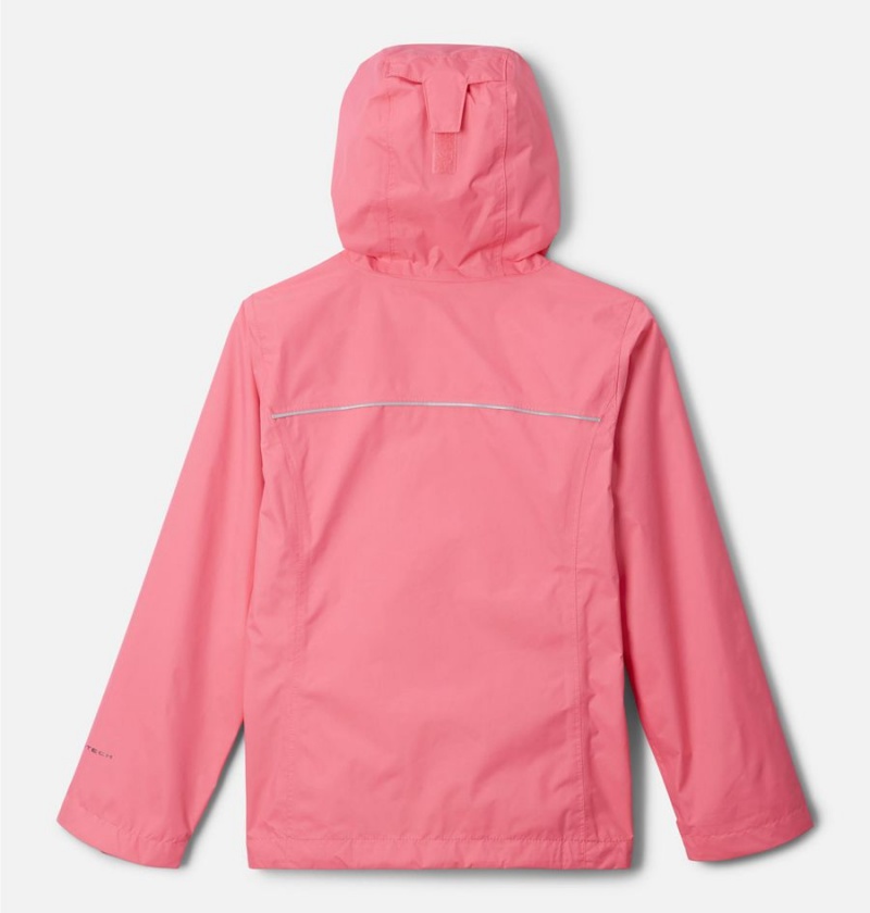 Columbia Arcadia Rain Kids' Jacket Pink | CMZQSY-673