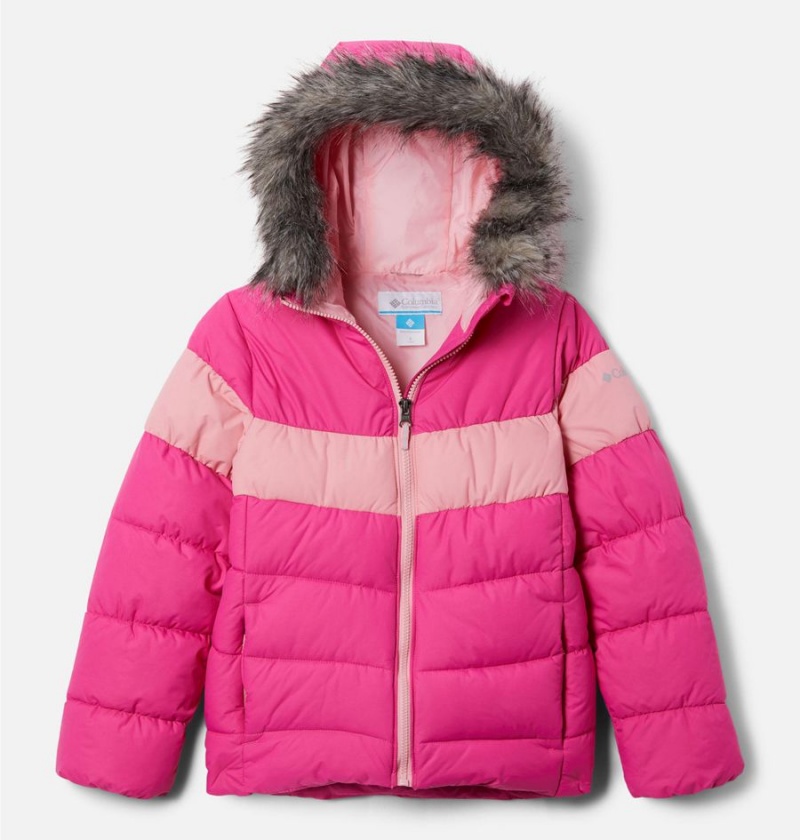 Columbia Arctic Blast II Kids\' Jacket Pink | DJXQKL-845