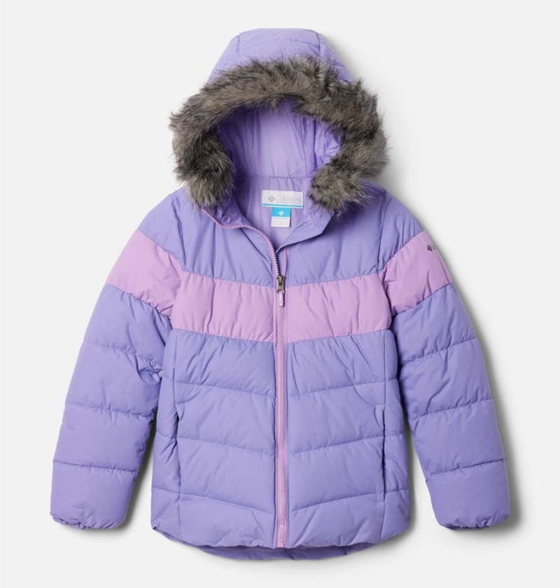 Columbia Arctic Blast II Kids\' Jacket Purple | ZDLFYQ-752