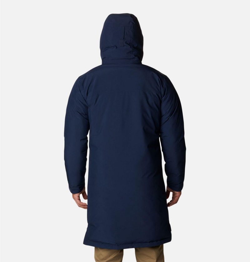 Columbia Arrow Trail Insulated Men's Coats Navy | XAECWI-120
