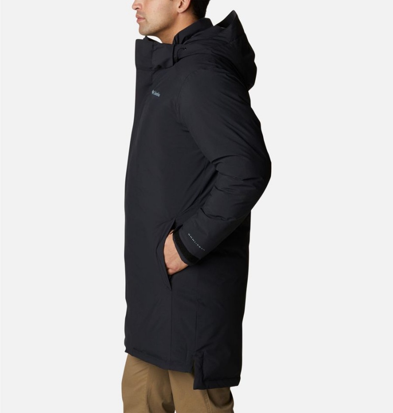 Columbia Arrow Trail Insulated Men's Coats Black | YSERVU-638
