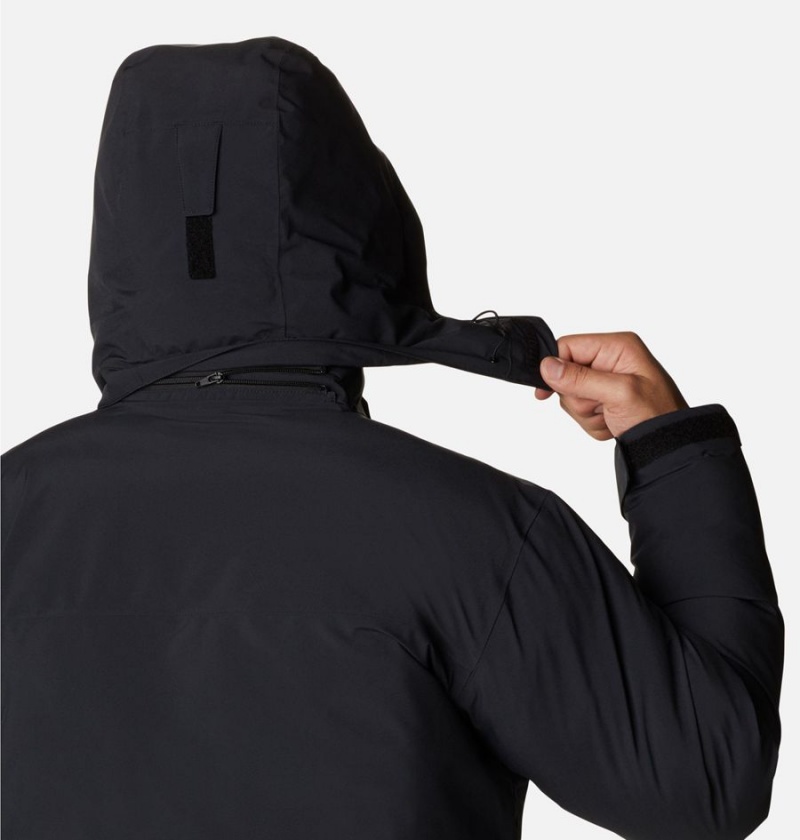 Columbia Arrow Trail Insulated Men's Coats Black | YSERVU-638