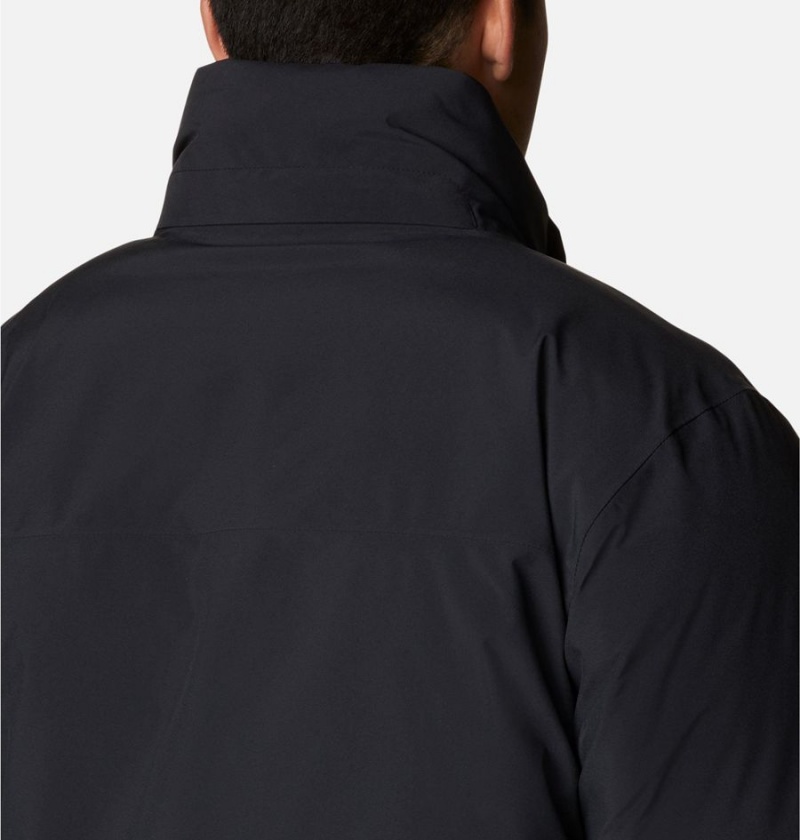 Columbia Arrow Trail Insulated Men's Coats Black | YSERVU-638