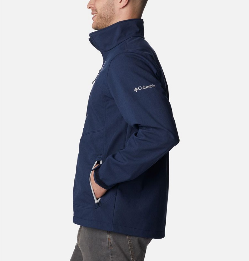 Columbia Ascender II - Dallas Cowboys Men's Softshell Jackets Navy | WYQVMO-546