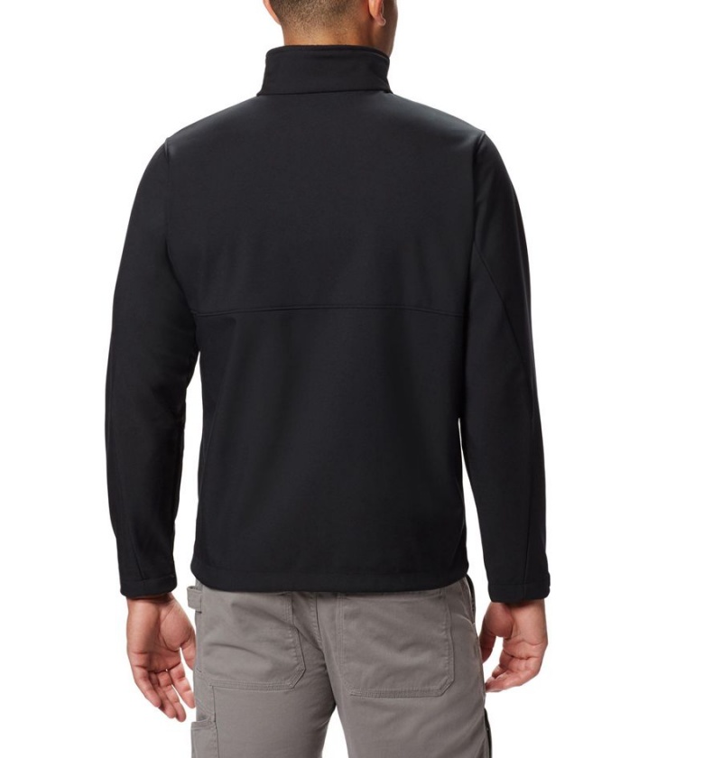 Columbia Ascender Men's Softshell Jackets Black | YVUKZE-672