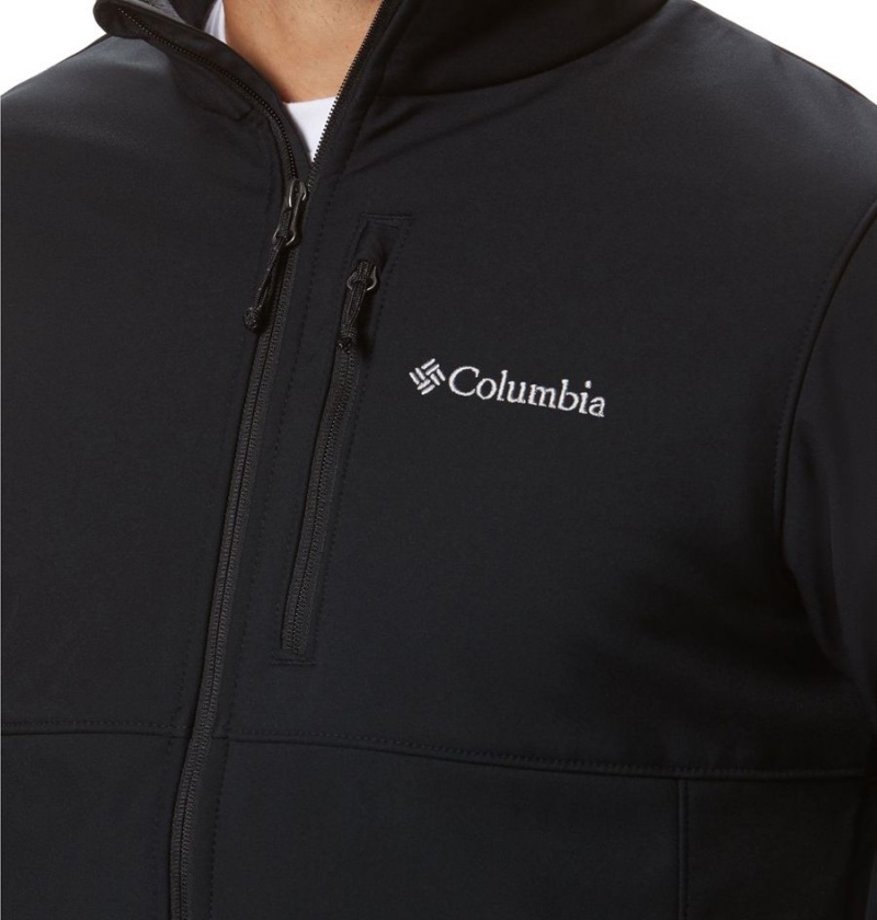 Columbia Ascender Men's Softshell Jackets Black | YVUKZE-672