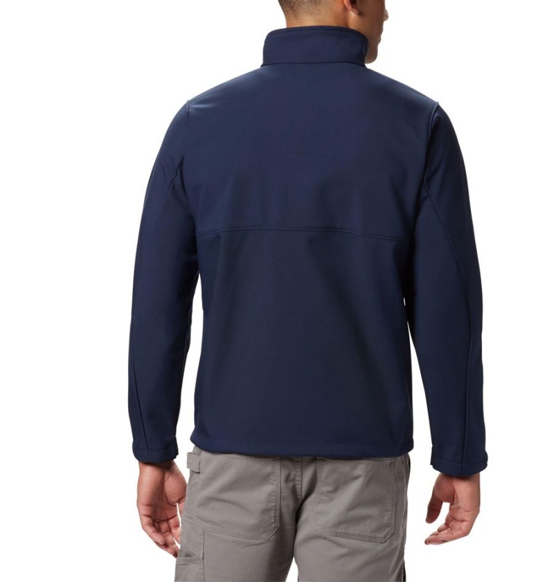 Columbia Ascender Men's Softshell Jackets Navy | LKGRDC-245