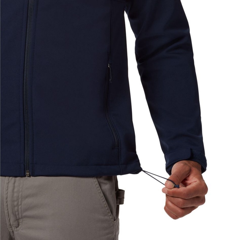 Columbia Ascender Men's Softshell Jackets Navy | LKGRDC-245