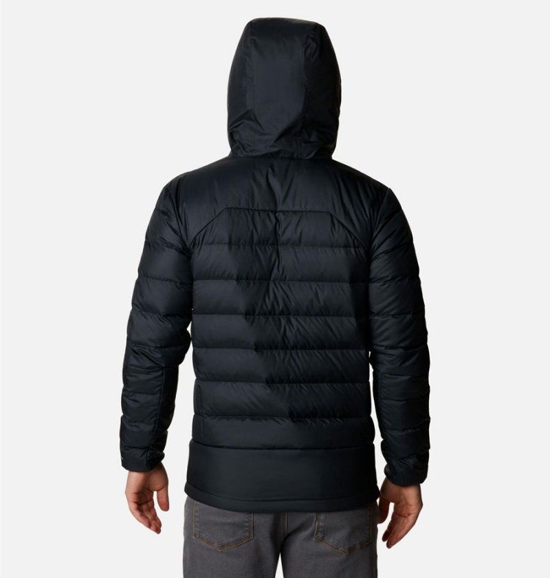 Columbia Autumn Park Hooded Insulated Men's Puffer Jacket Black | IDWBNH-819
