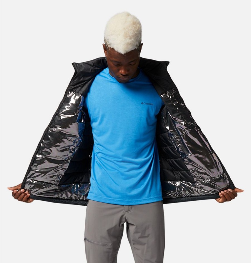 Columbia Autumn Park Insulated Men's Puffer Jacket Black | MCGLRO-601