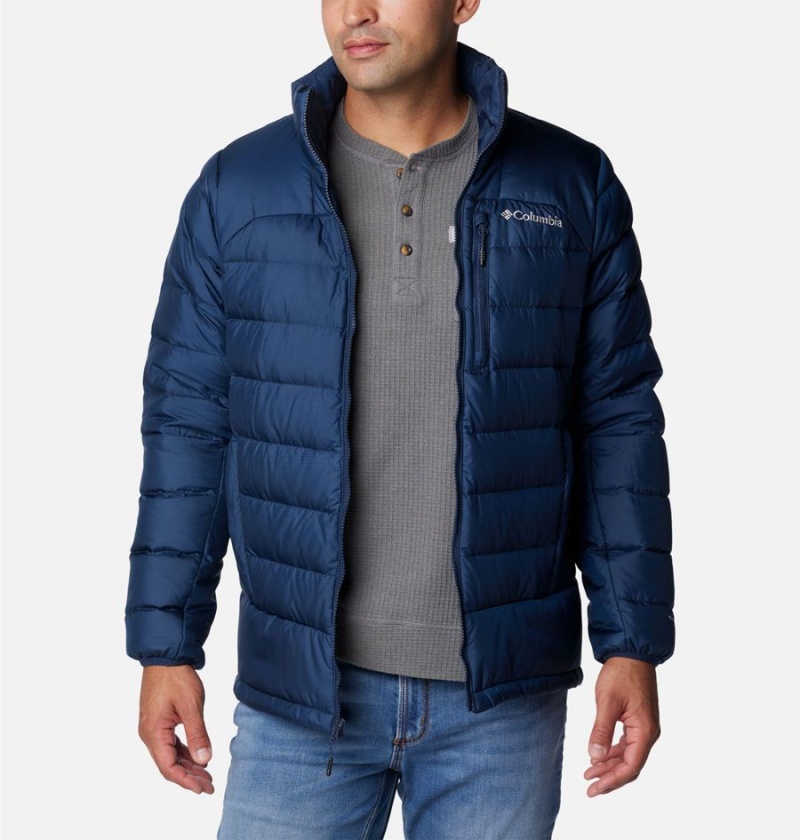 Columbia Autumn Park Insulated Men's Puffer Jacket Navy | DEVCKO-918