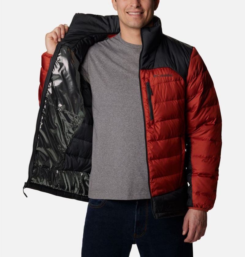Columbia Autumn Park Insulated Men's Puffer Jacket Red | MJBFXV-735